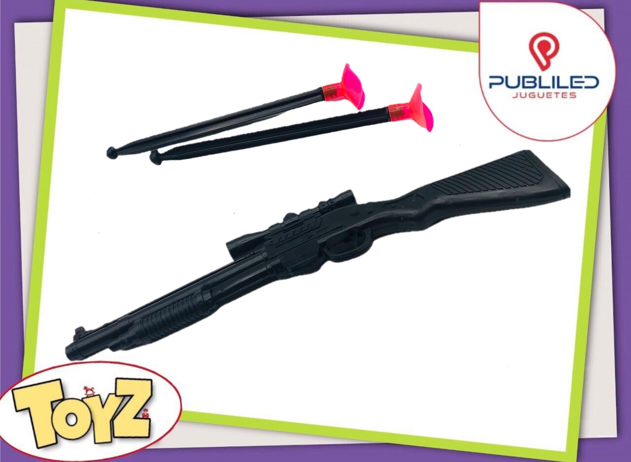 Rifle lanza dardo en bolsa