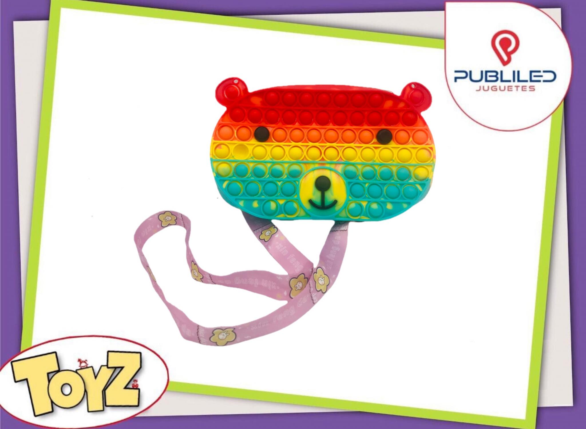 Cartera Pop It Oso