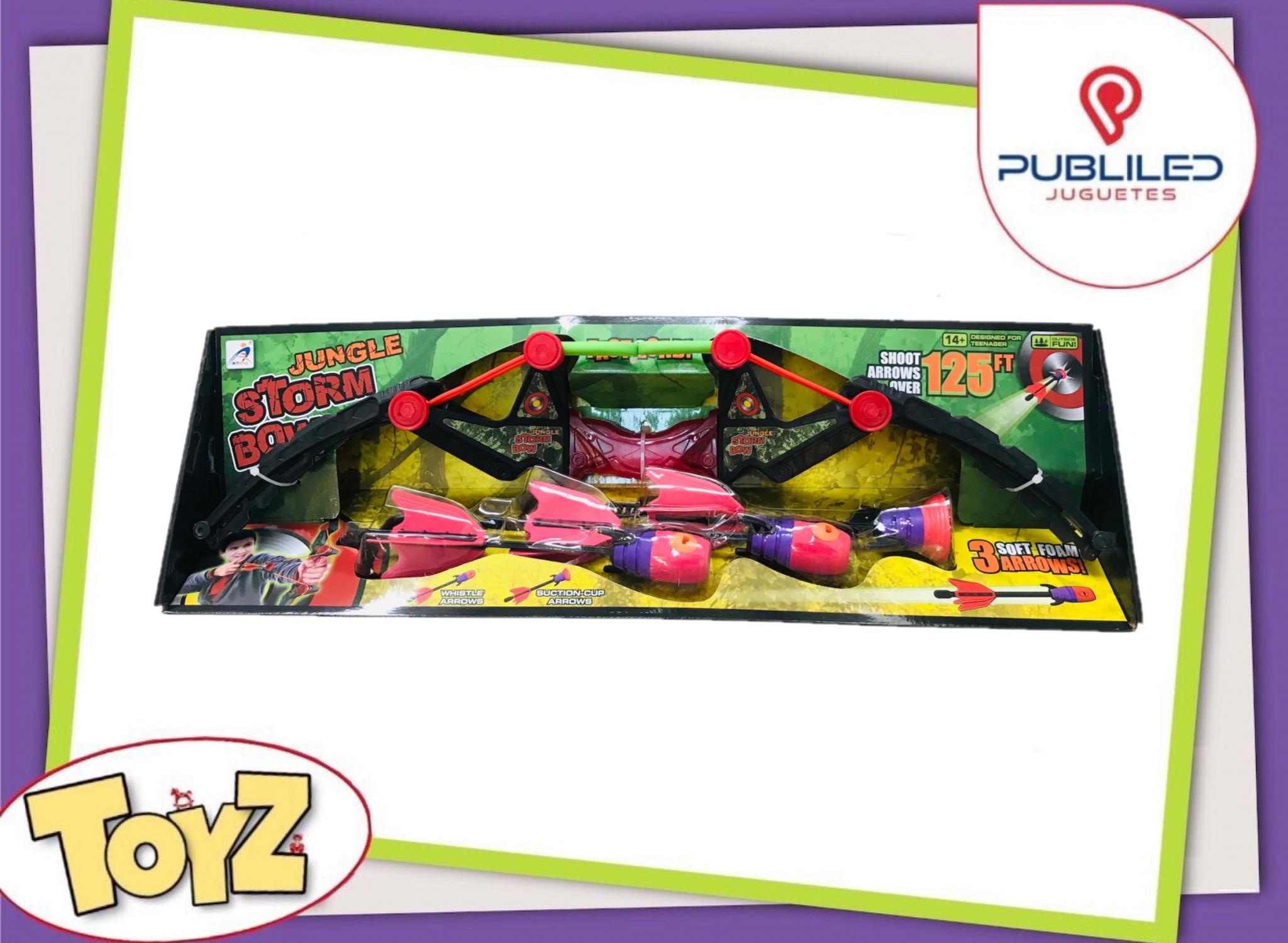 Arco con 3 flechas Jungle Storm Bow