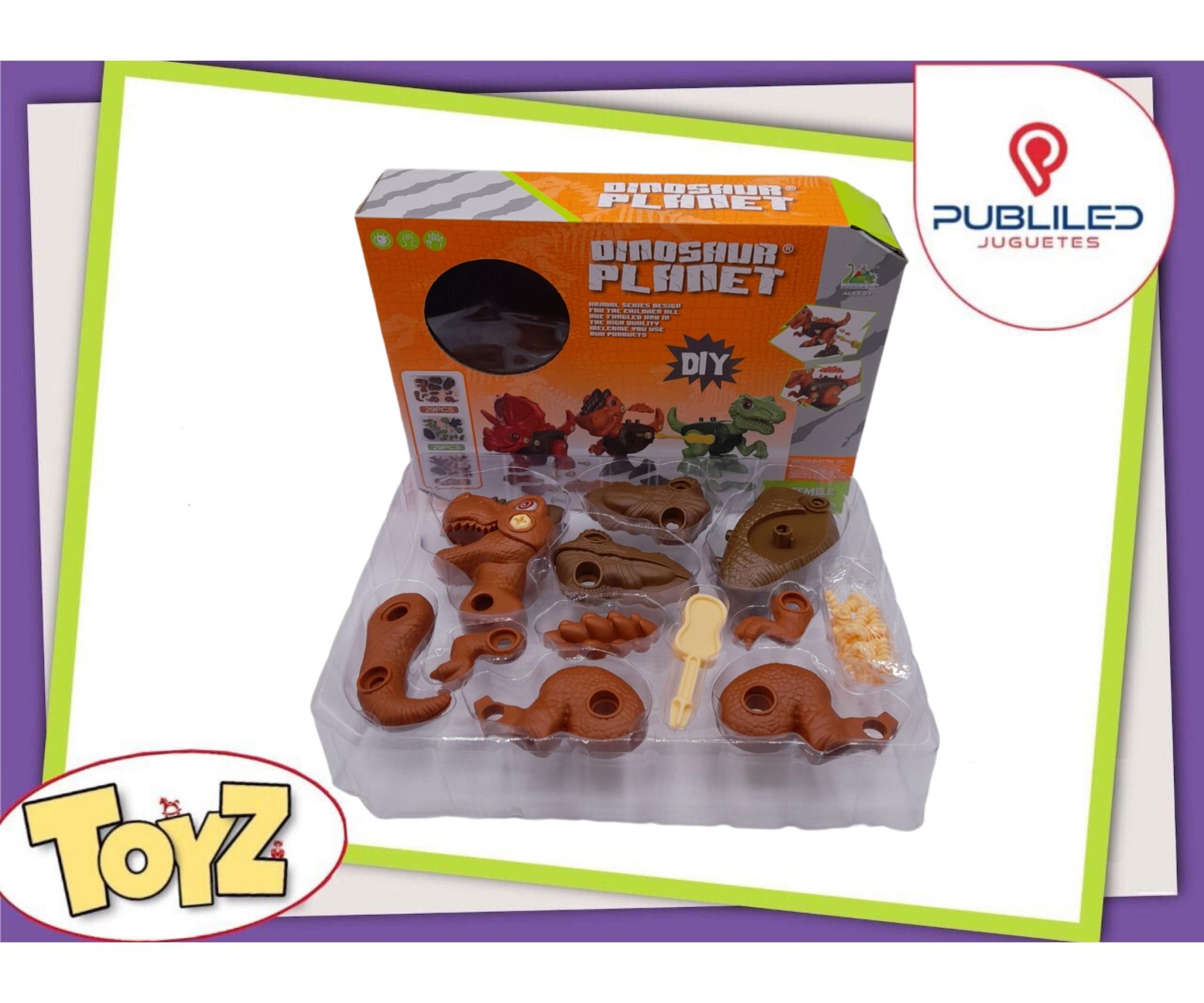 Dinosaurios para armar en Caja