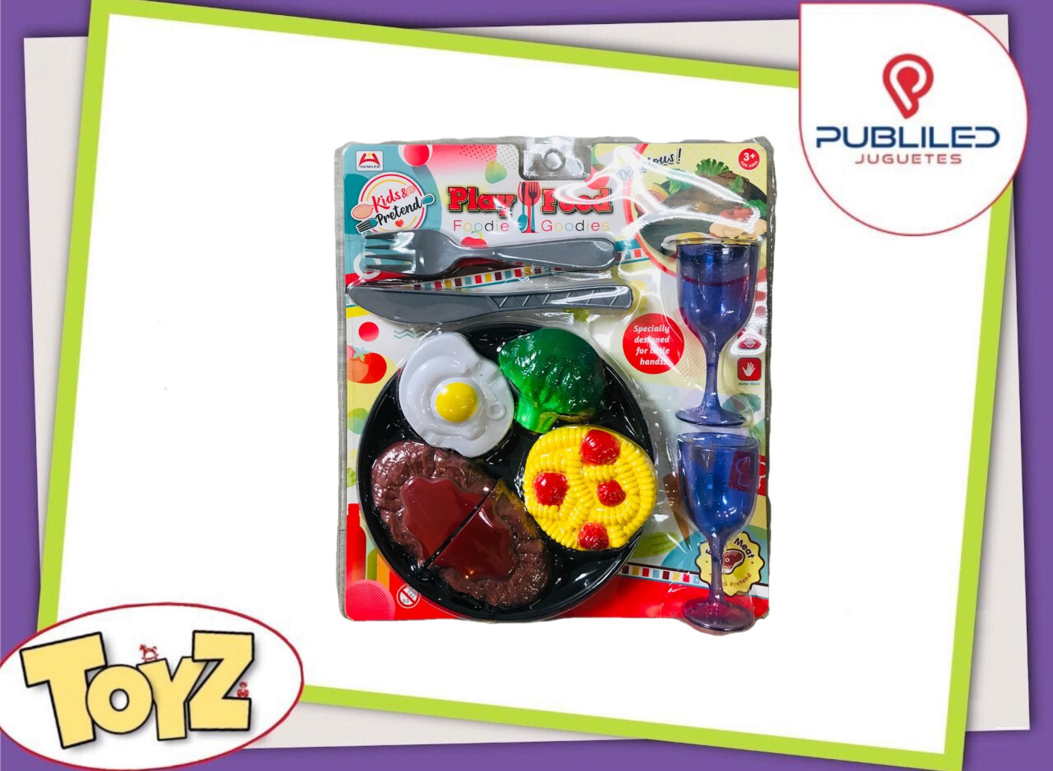 Set de Comida en Blister