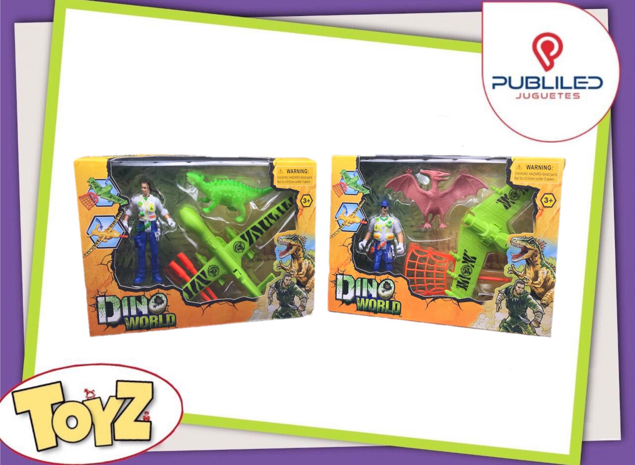 Set de Aventura Dinosaurio con Avion