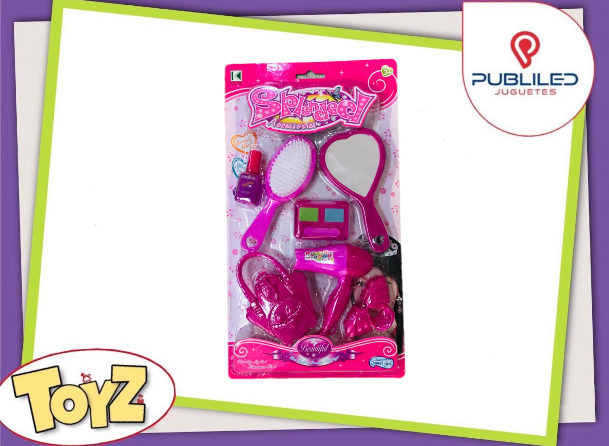 Set de Belleza en Blister con Secador de Pelo