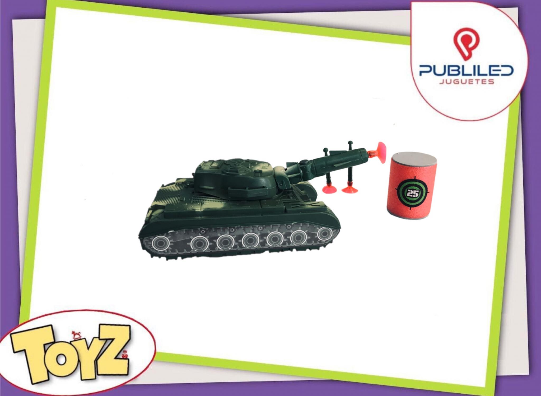 Tanque de Guerra Lanza Dardos en Burbuja