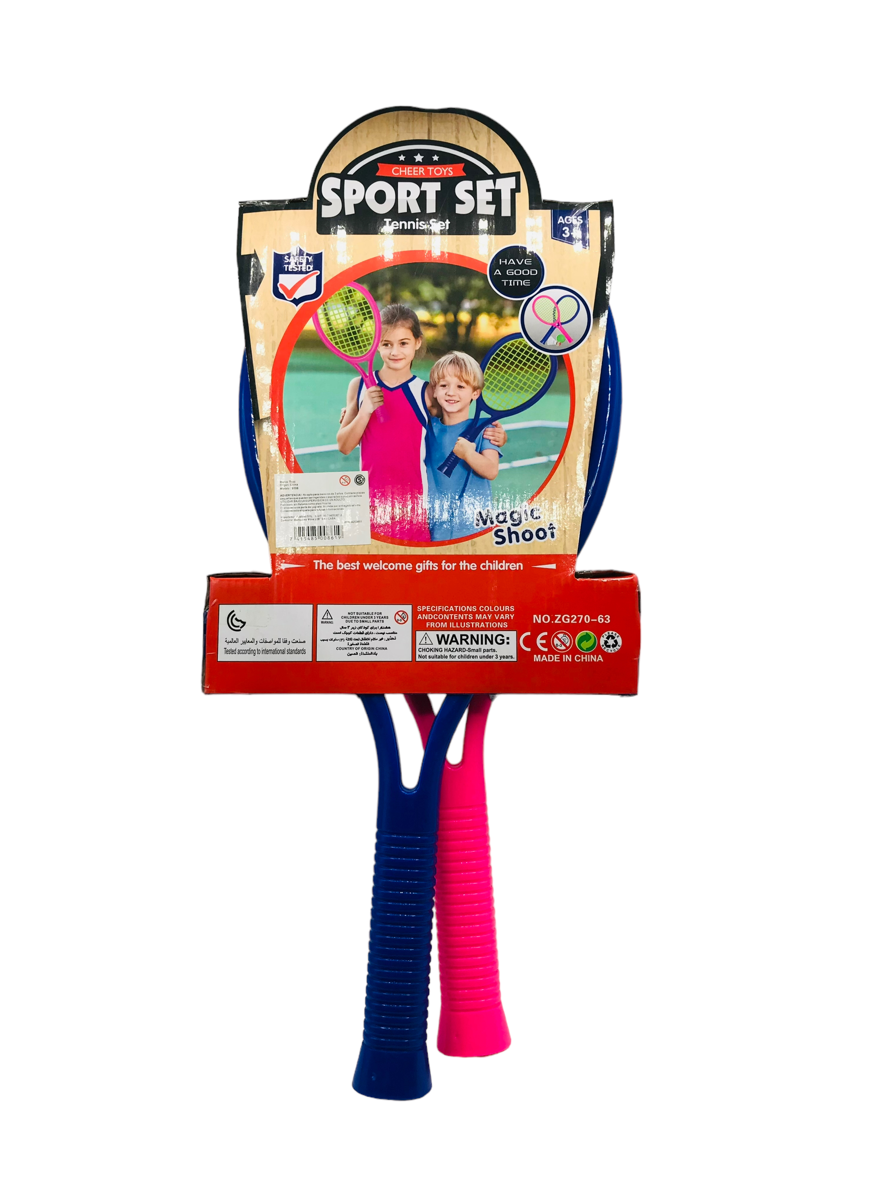 Sport Set Paletas con 2 Pelotas