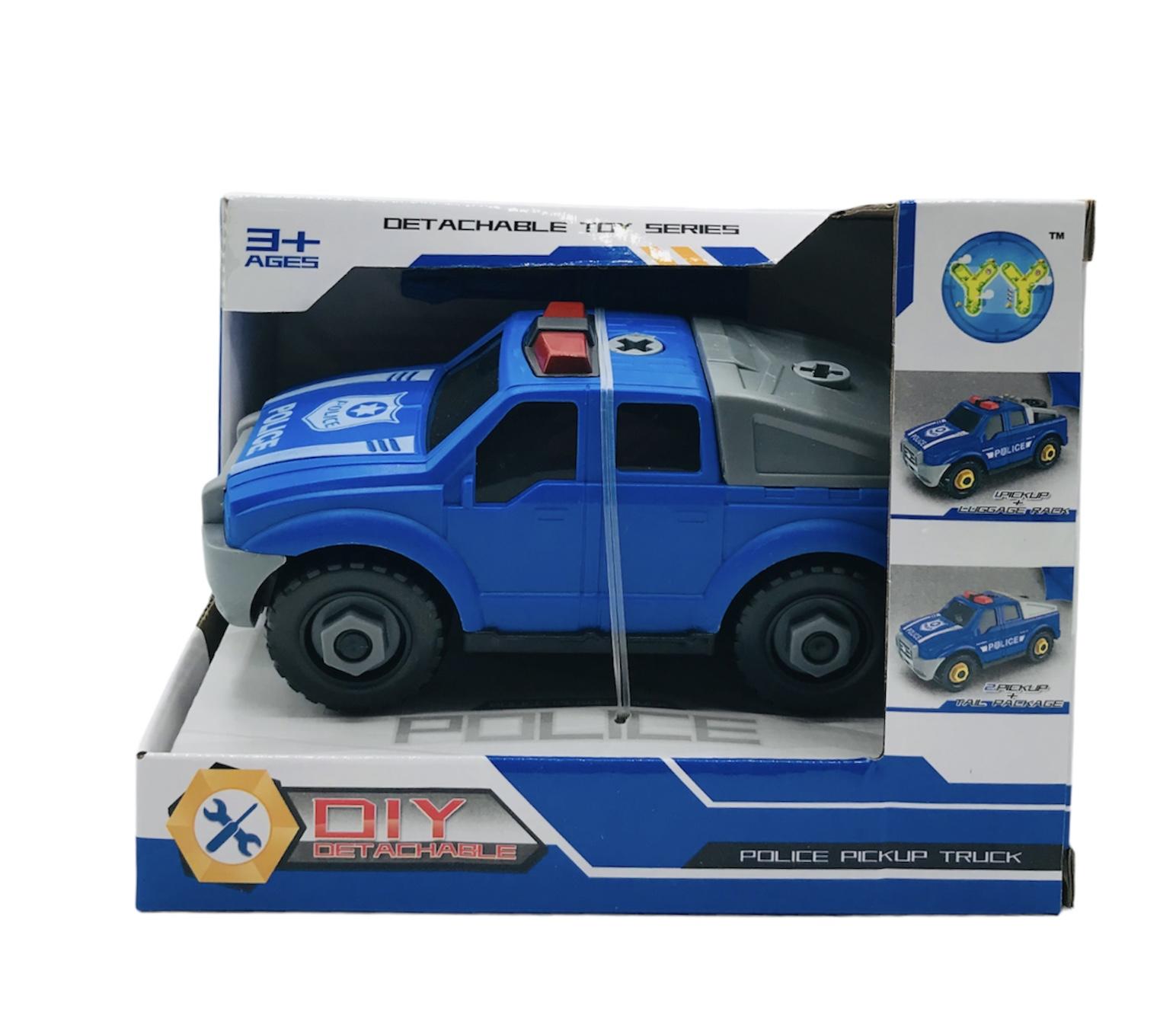 Auto de Policía en Caja DIY