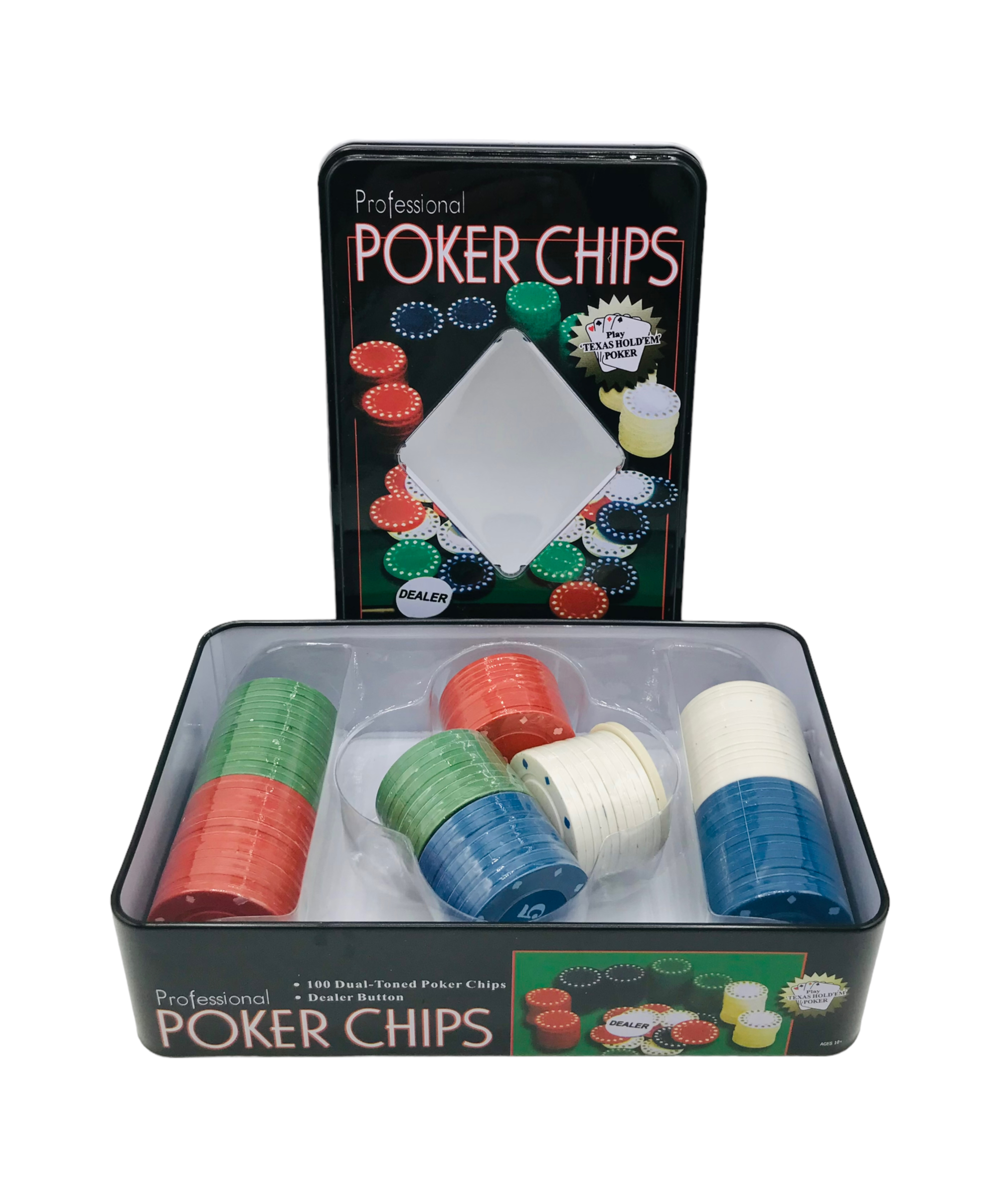 Fichas de Poker en Lata