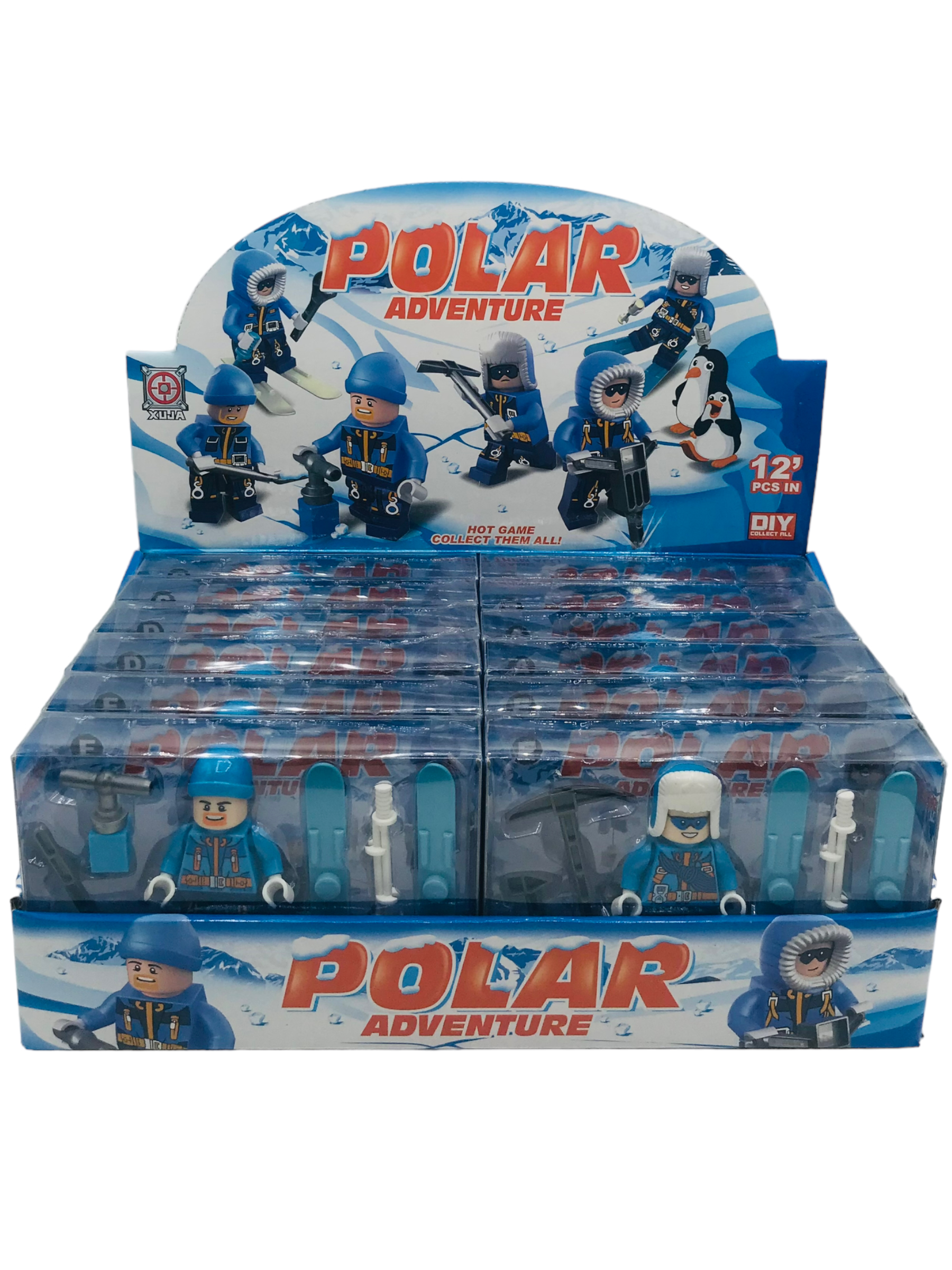 Polar Adventure x 12 en caja exhibidora