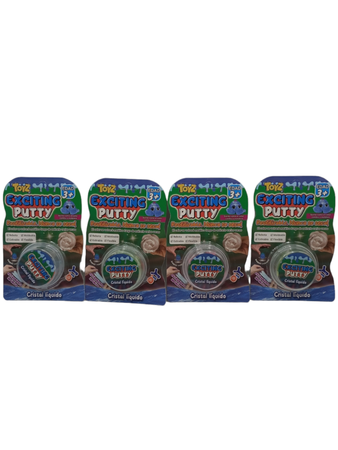 Exciting Putty cristal lata en blister