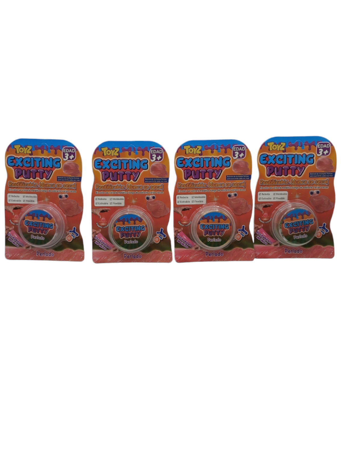 Exciting Putty pearl lata en blister
