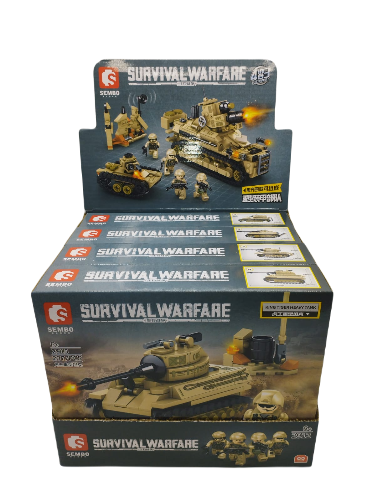 Sembo Block - Survival Warfare - 4 en 3