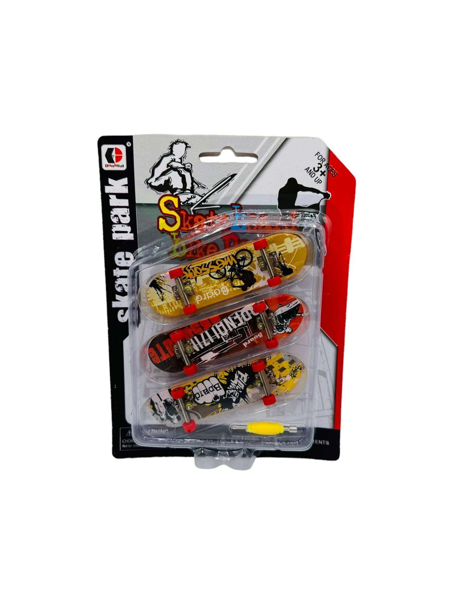 Finger Skate x3 en blister