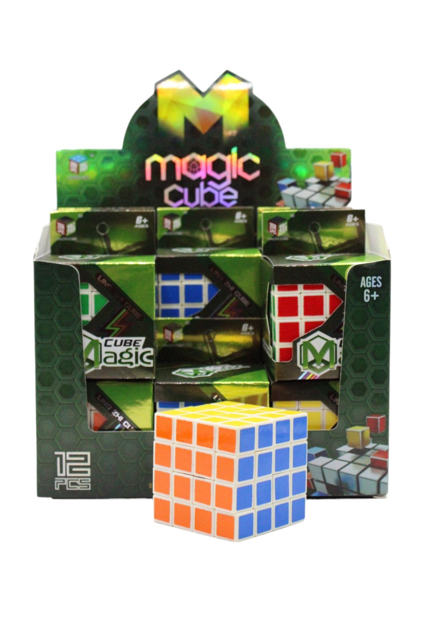 Cubo Mágico LZC 4x4 en caja exhibidora x12