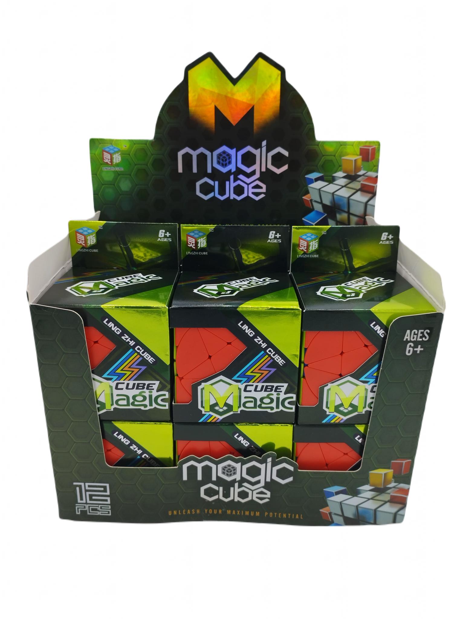 Cubo Mágico LZC Estrella x12 en caja exhibidora