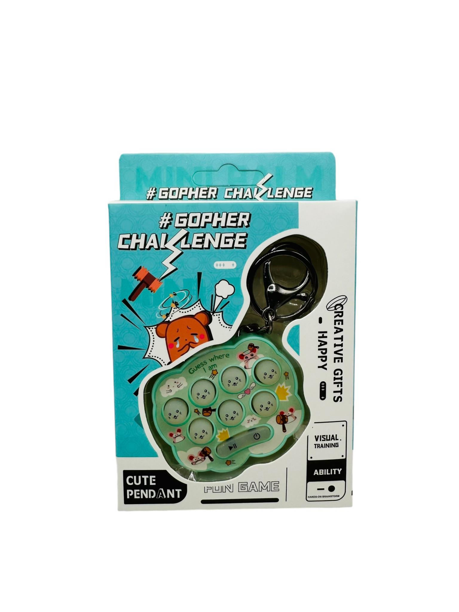 Gopher challenge aplasta topo en caja