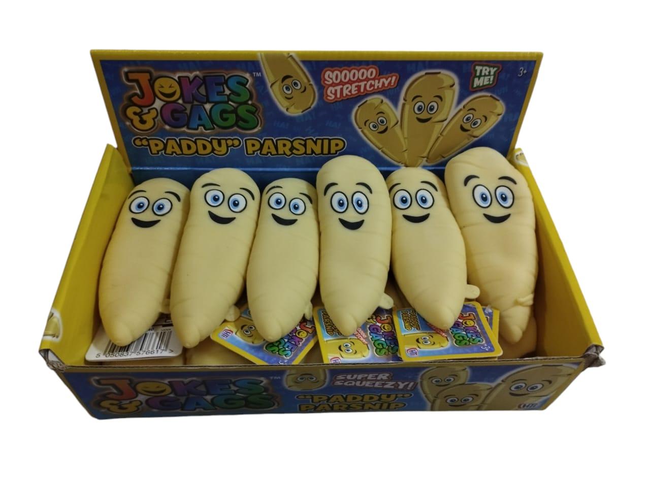 Squeeze Estirable Nabo en Caja Exhibidora x12