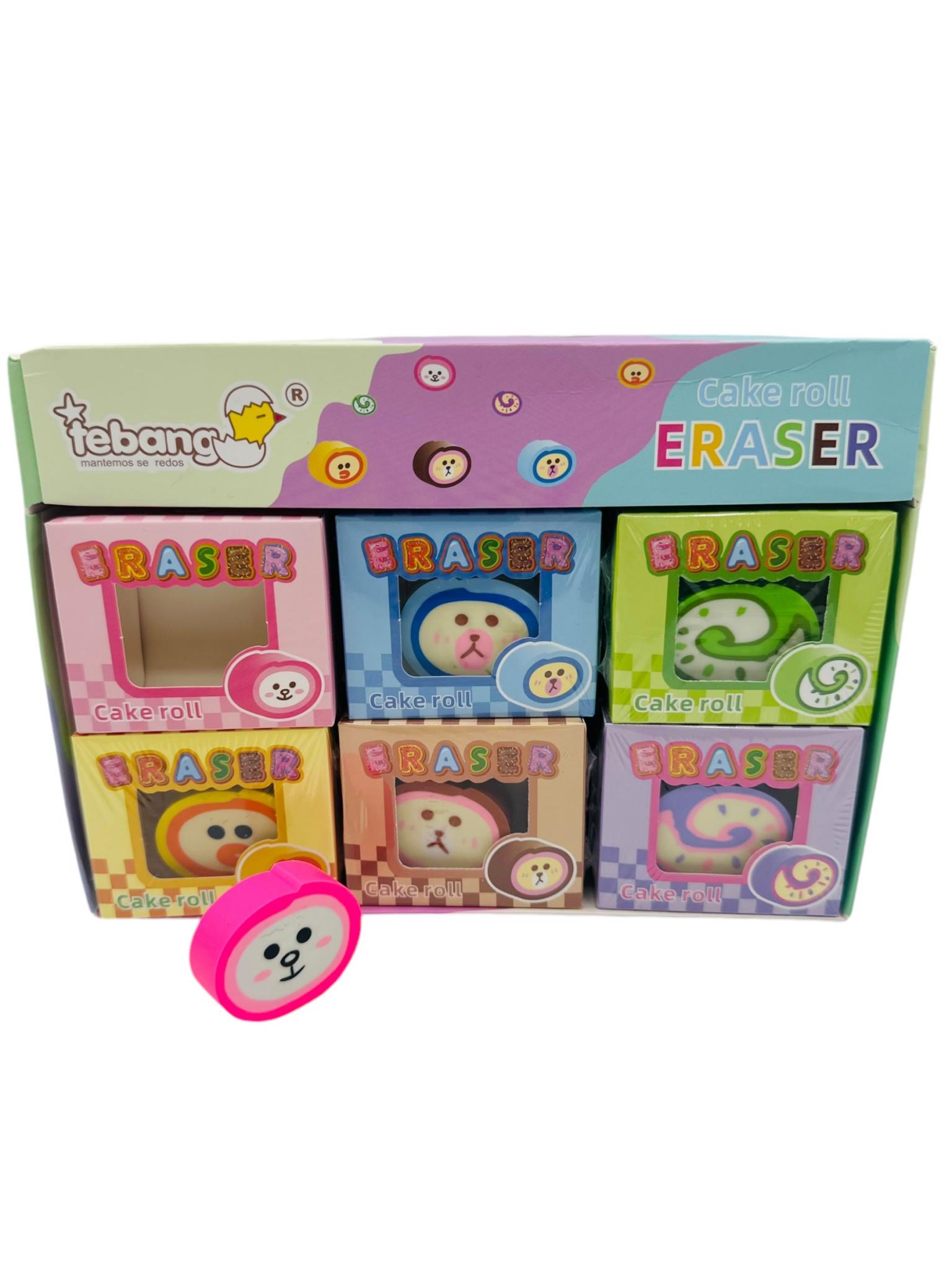 Goma Cake Roll en Caja Exhibidora x24