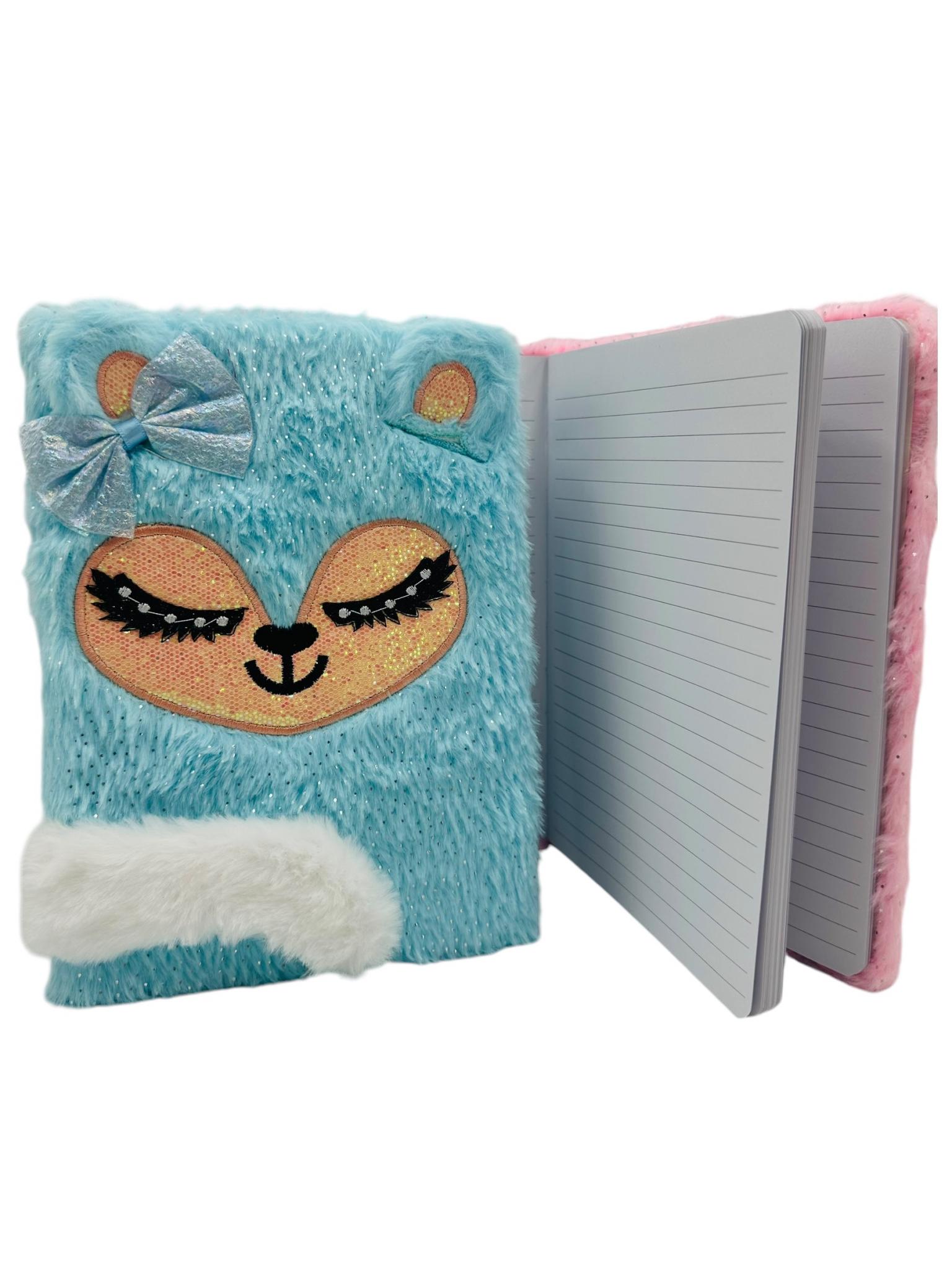Cuaderno Peluche Mapache