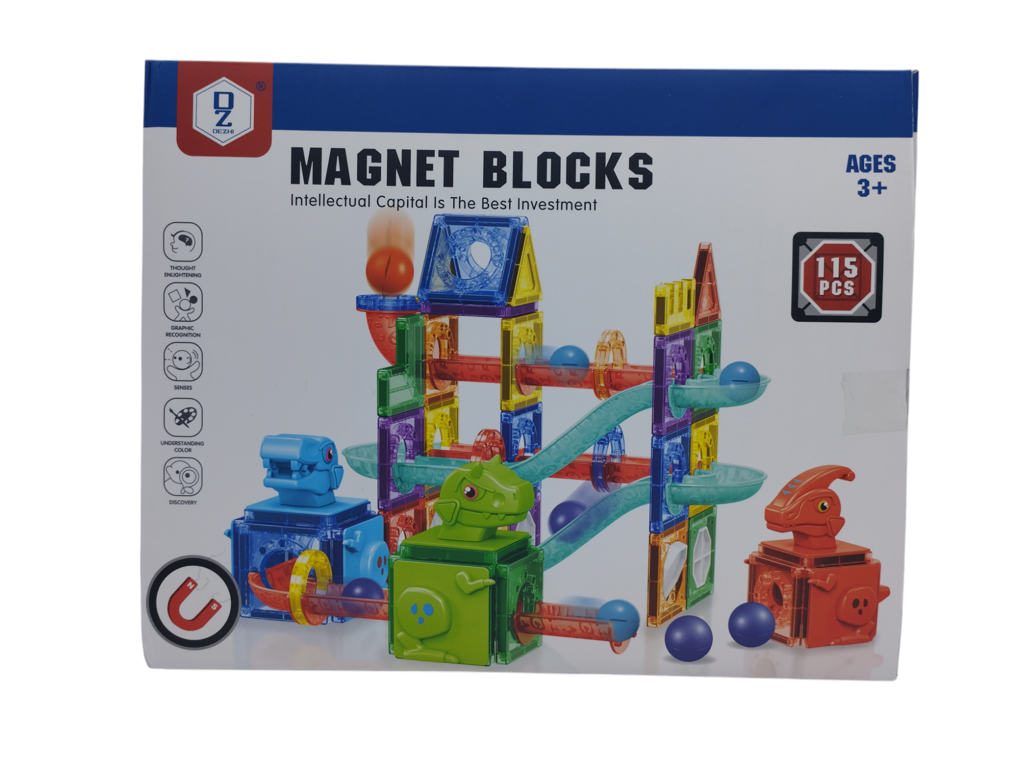 Bloques Magneticos OZ 115 piezas