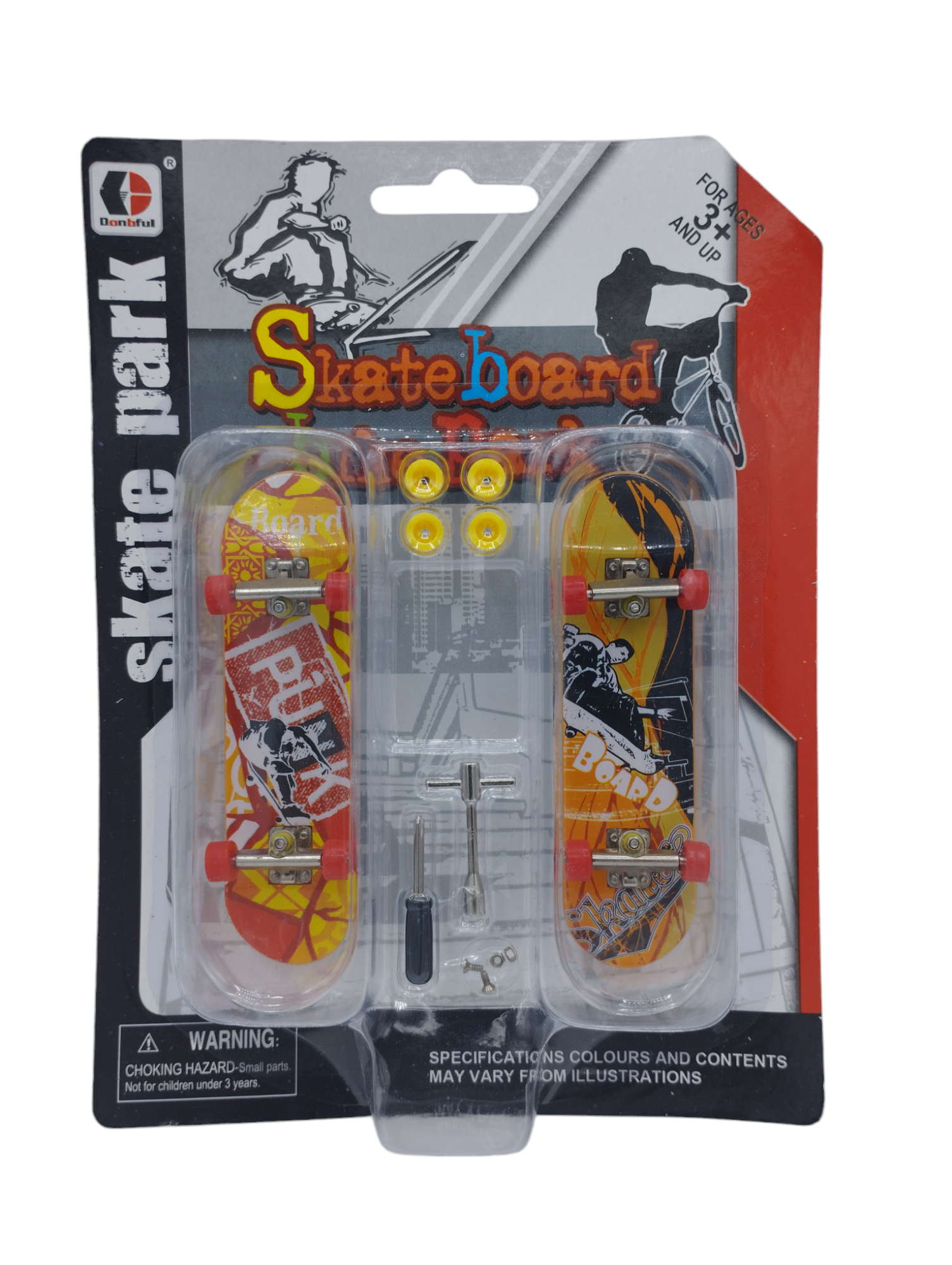 Finger Skate x2 con accesorios en blister