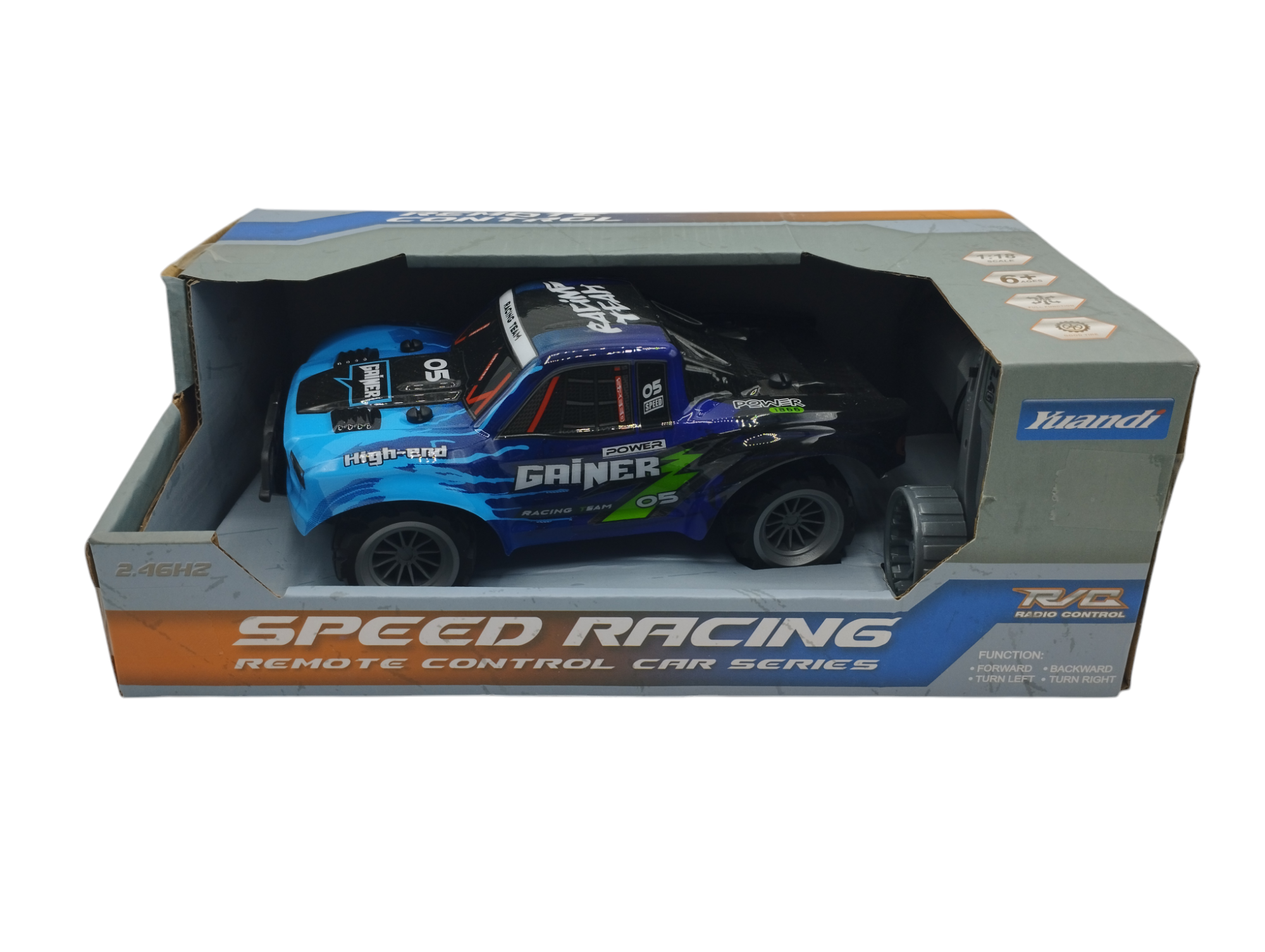 Auto RC Speed Racing en caja 1:18