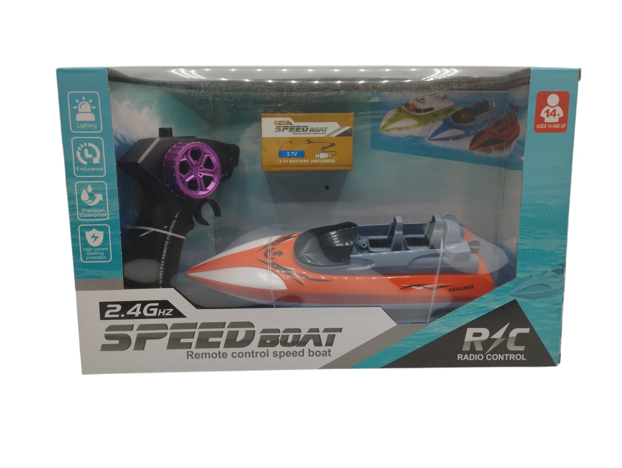 Lancha Rc High Speed en Caja
