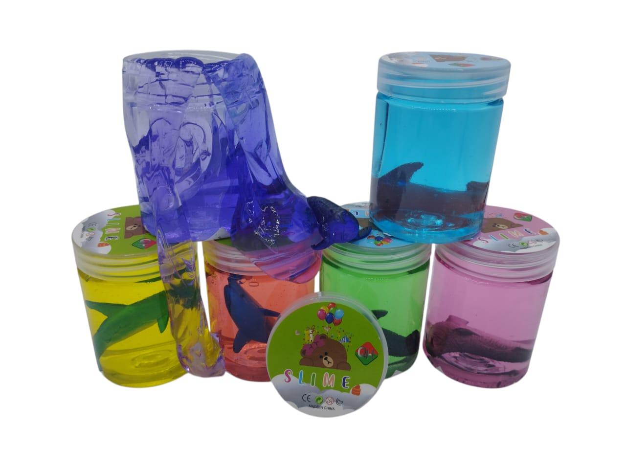 Crystal Slime Animales Marinos en Caja Exhibidora x12