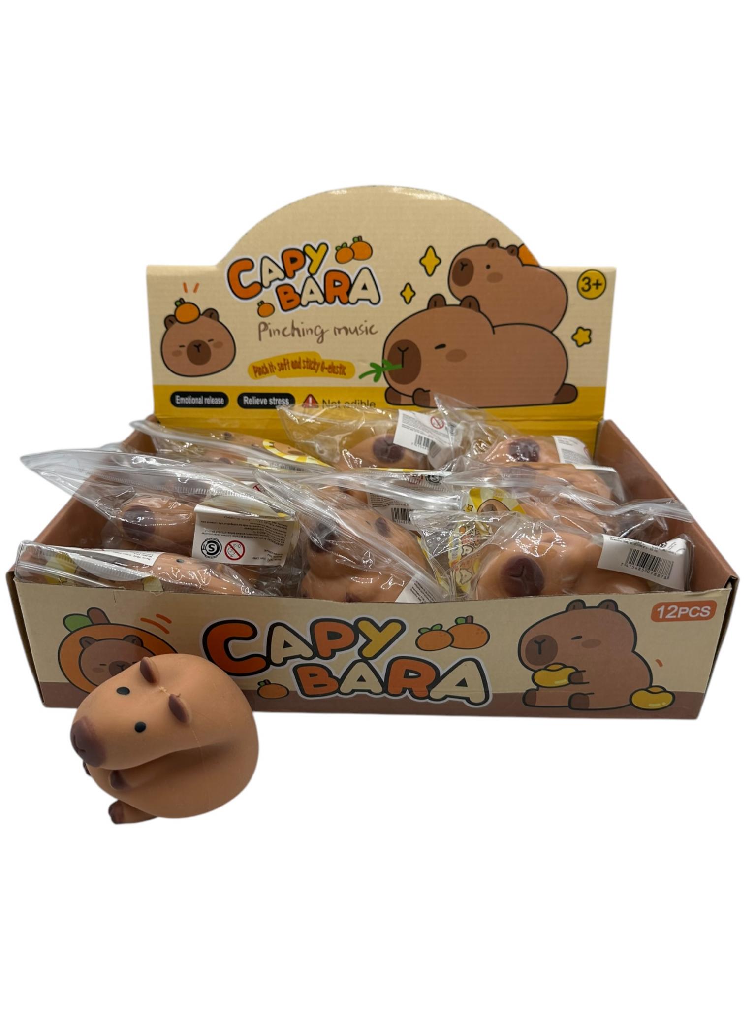 Squeeze Capybara en Caja Exhibidora x12