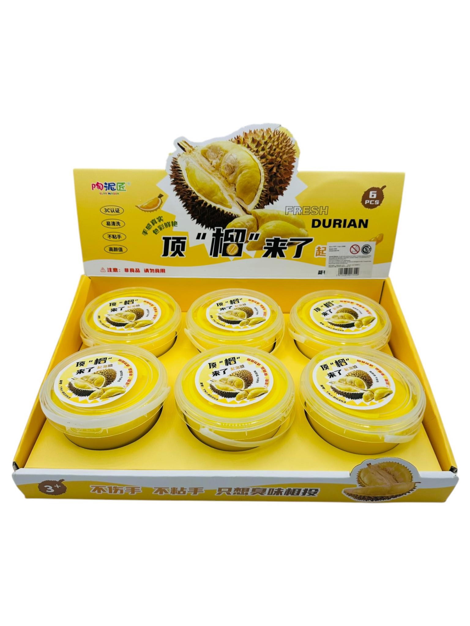 Milky slime balde x6 en caja exhibidora