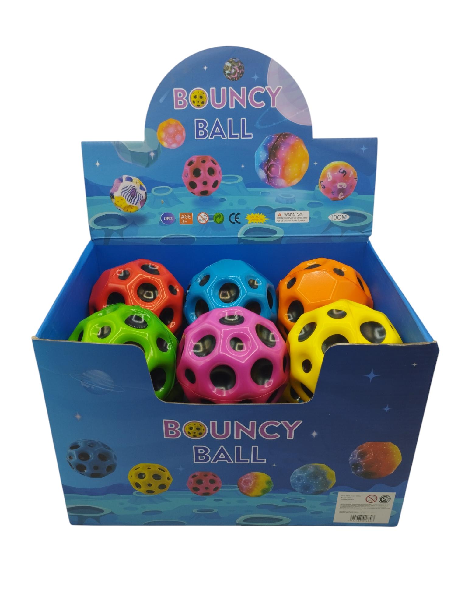 Bouncy ball grande x12 en caja exhibidora