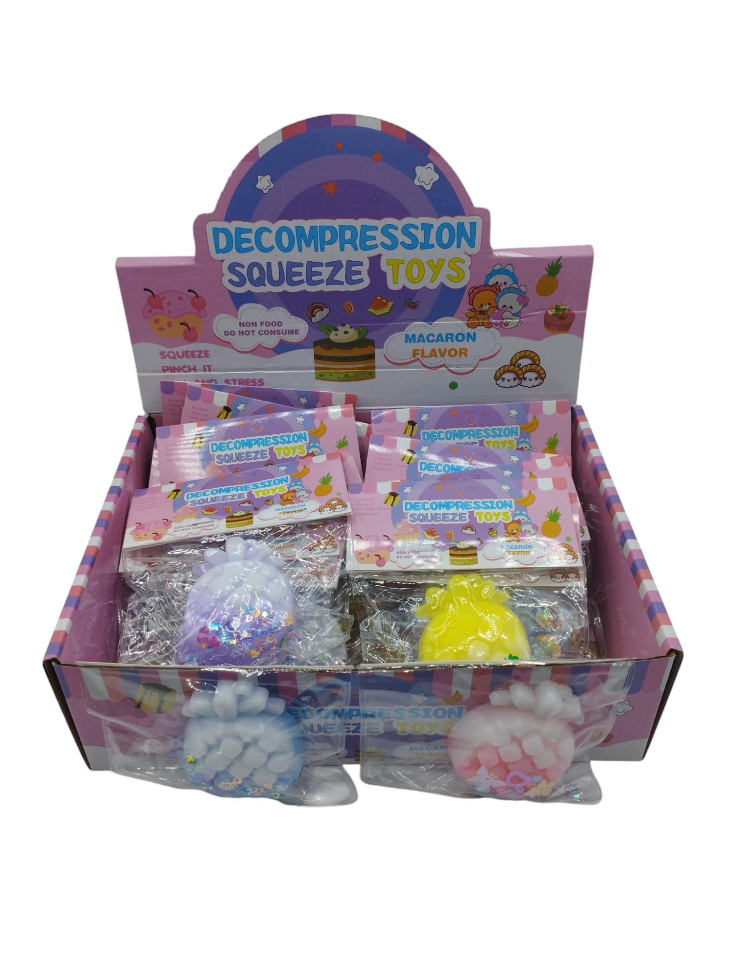 Squeeze Pinch Family Ananá en Caja Exhibidora x16