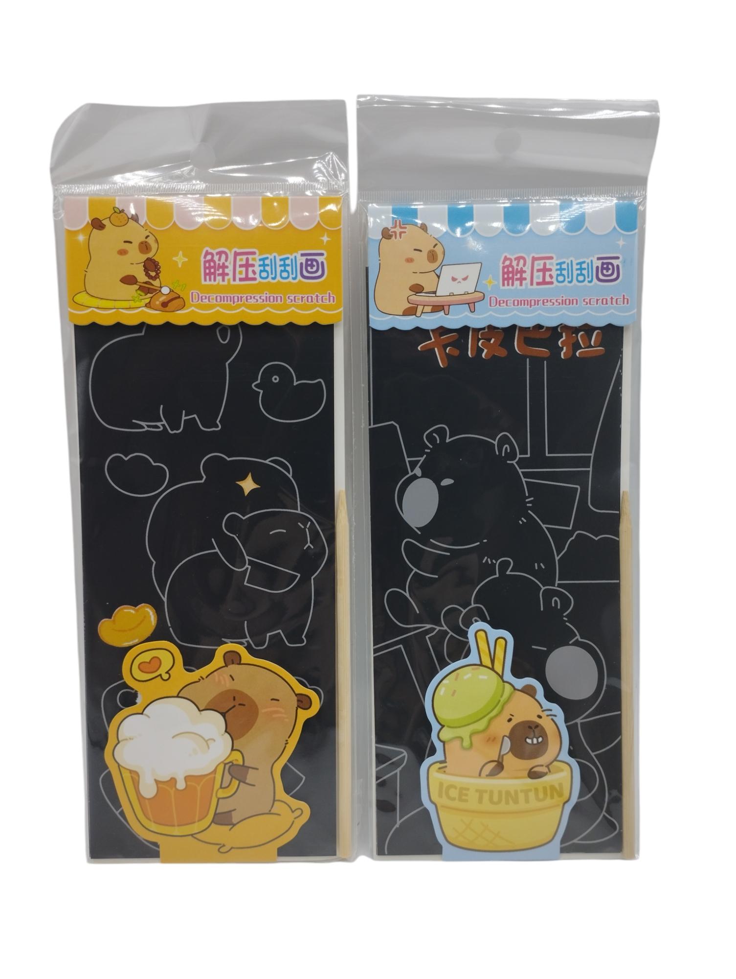 Scratch Capybara x24 en bolsa