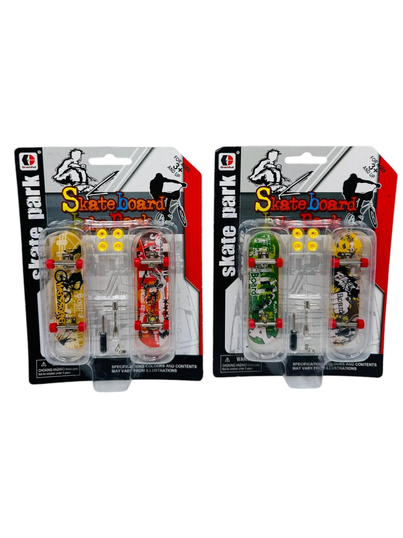 SKATEPARK skate x2 + repuestos en blister