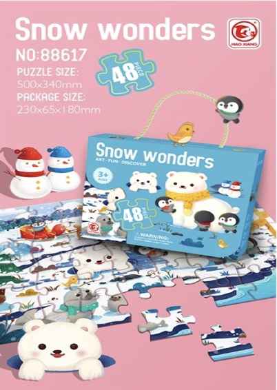 Rompecabezas SNOW WONDERS 48 piezas