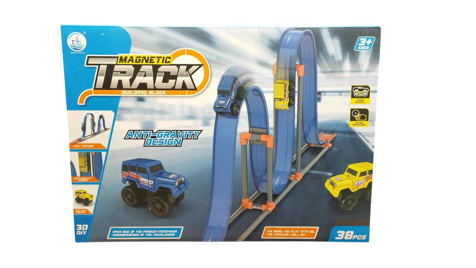 Pista de Autos High Speed Track Anti Gravedad 38PCS