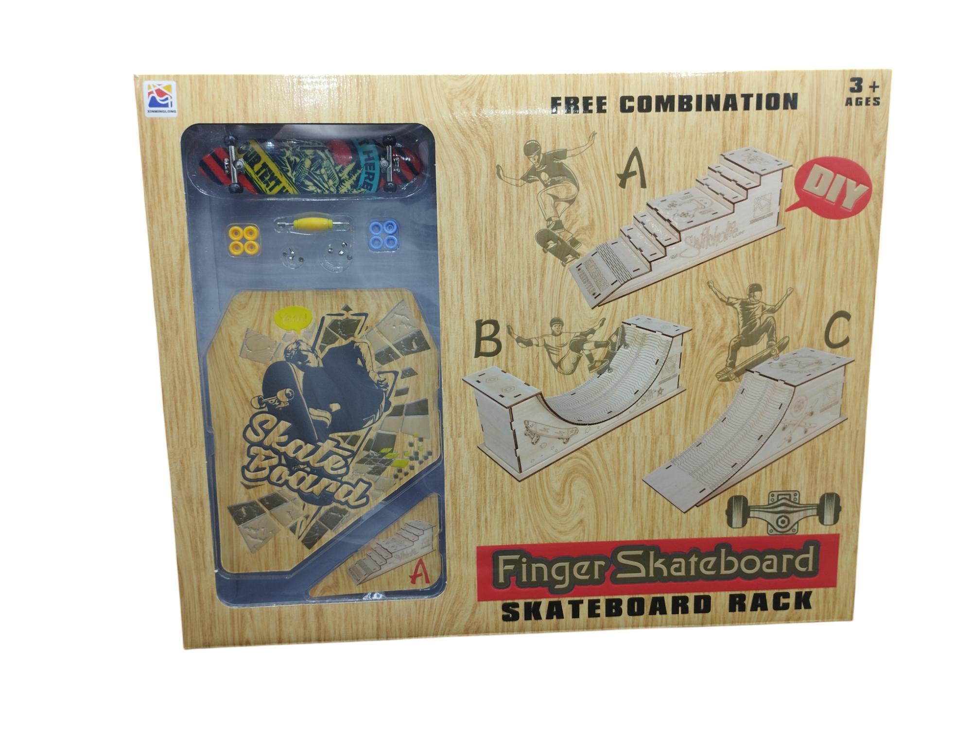 Rampas Finger Skateboard MDF