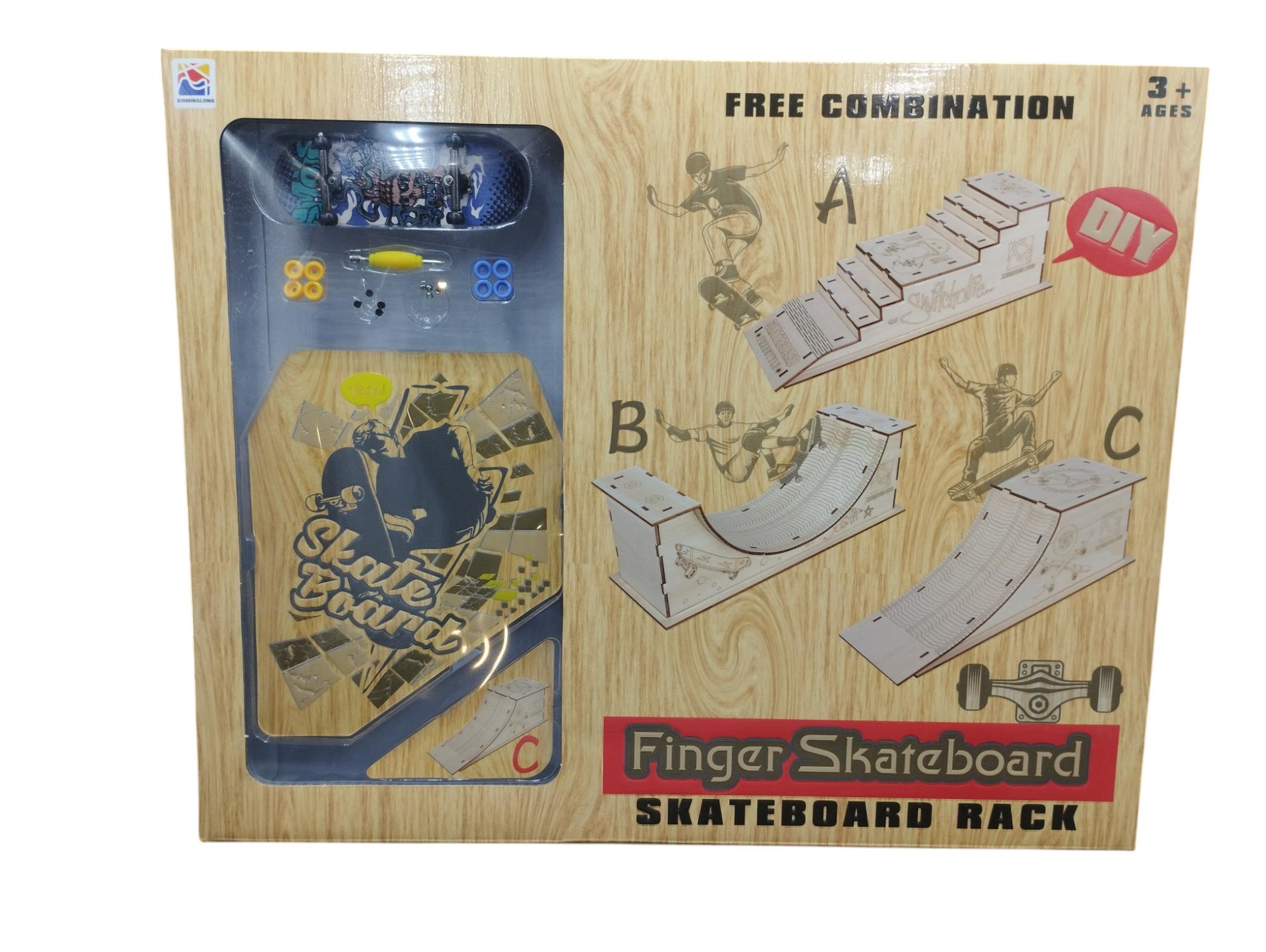 Rampas Finger Skateboard MDF