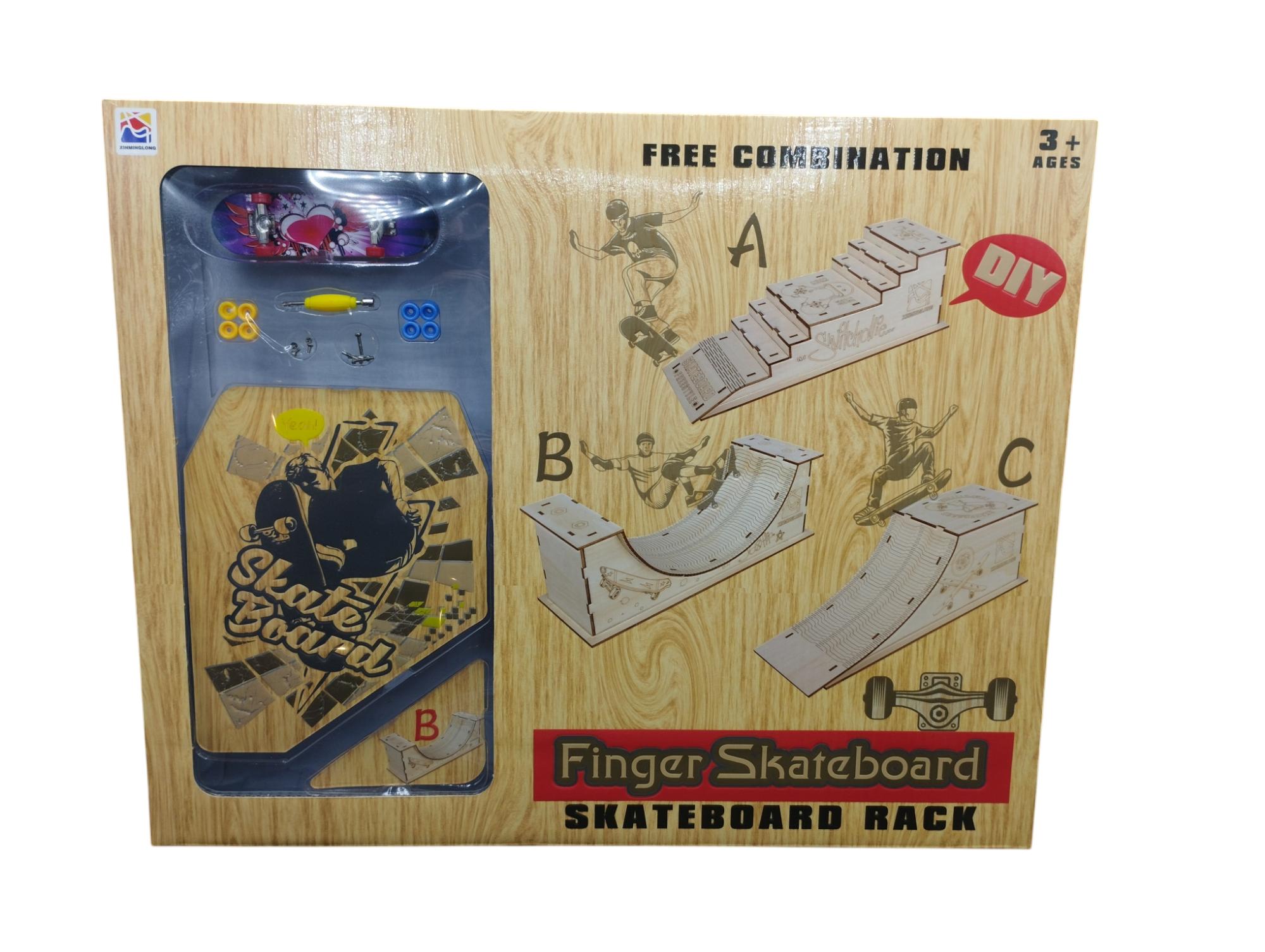 Rampas Finger Skateboard MDF