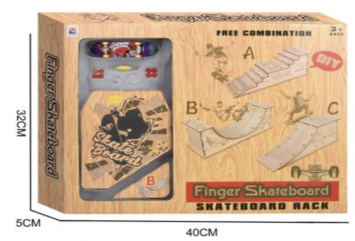 Rampas Finger Skateboard MDF