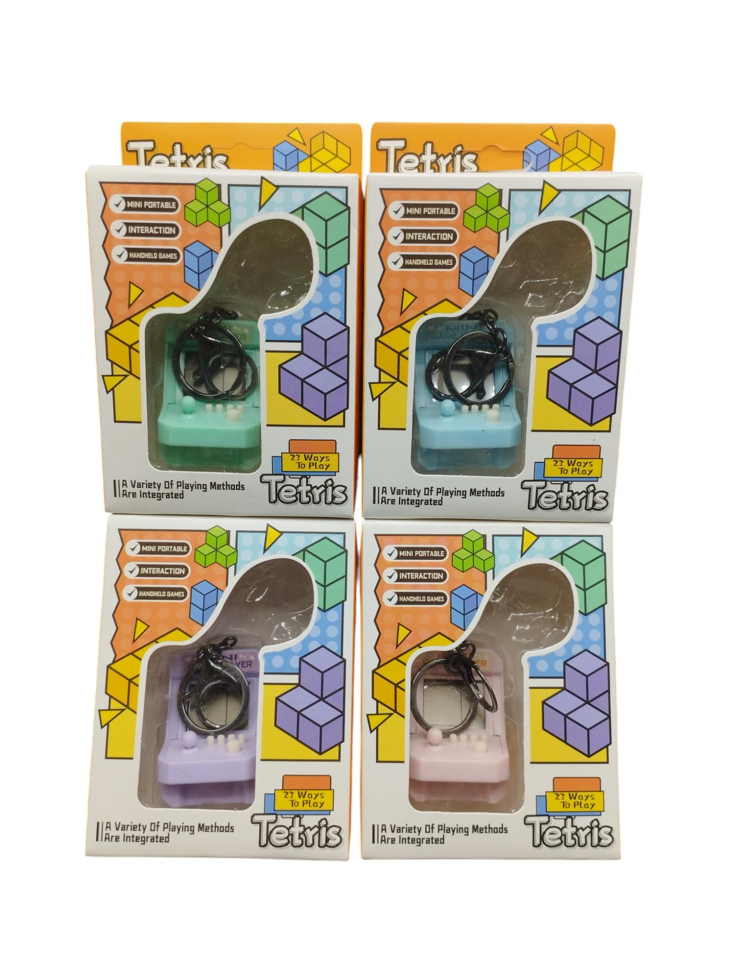 Mini Tetris En Caja Transparente
