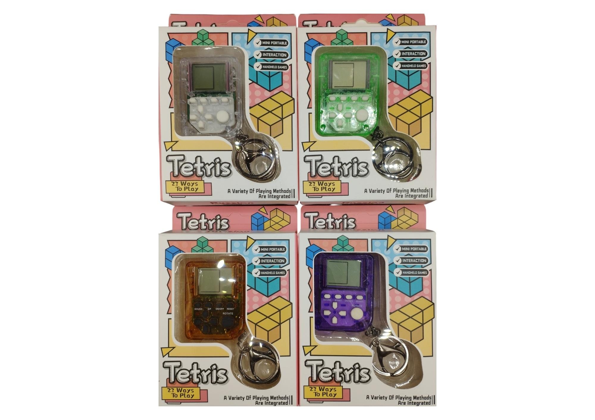 Mini Tetris 23 Ways En Caja Transparente