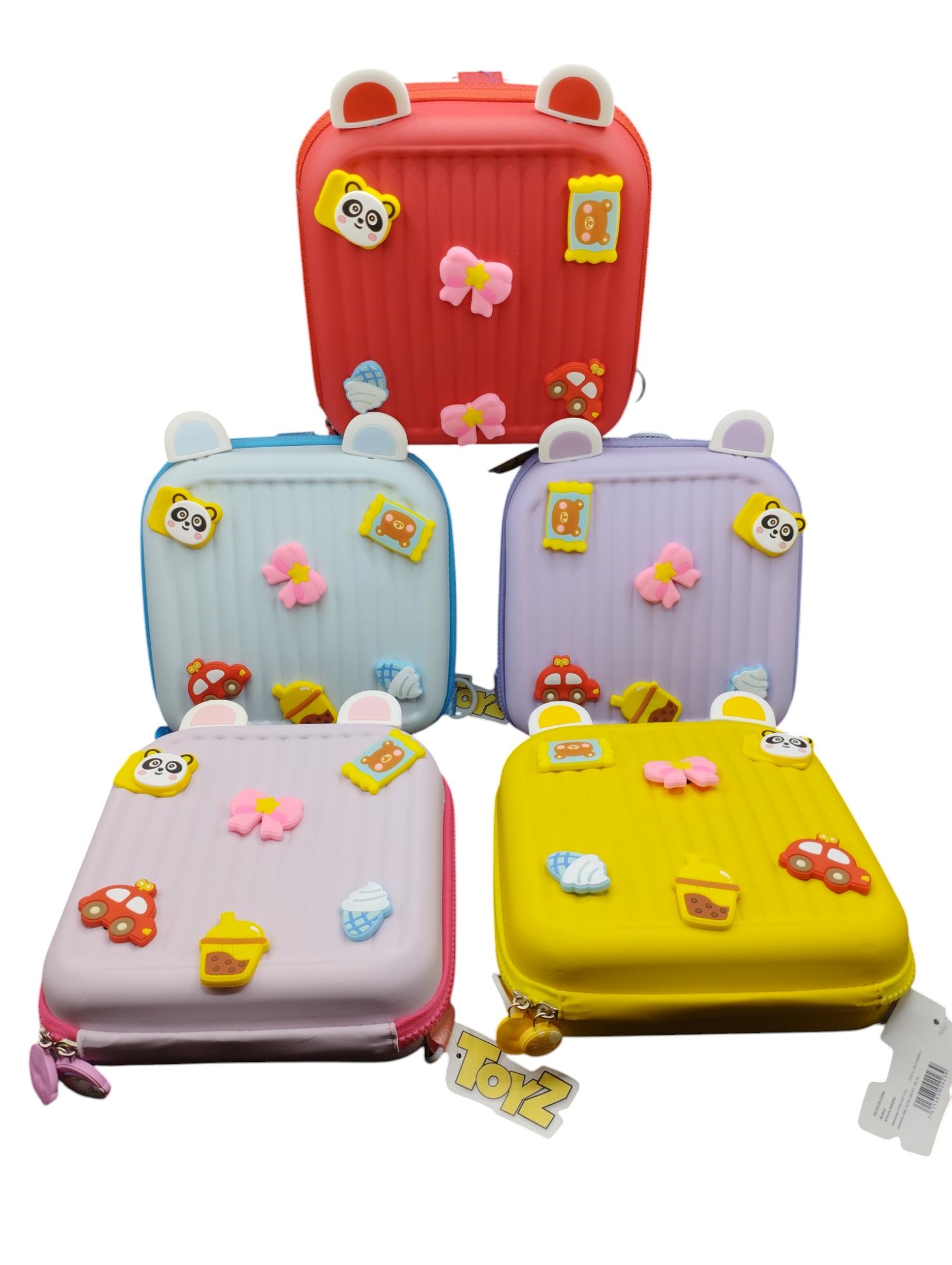 Bolso Cute Con Pins de Goma Colores Pastel