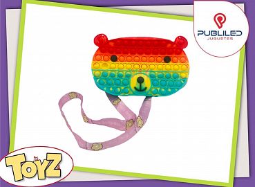 Cartera Pop It Oso