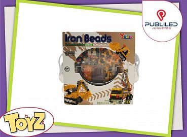 Iron Beads Vehiculos de Contruccion en Caja