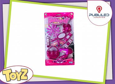 Set de Belleza en Blister con Secador de Pelo