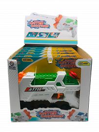Pistola de agua en Blister en Caja Exhibidora x 6