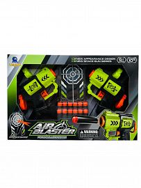 Air Blaster set x2 mini pistola en caja