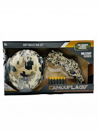 Camouflage set casco desierto en caja