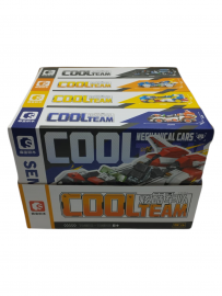 Sembo Block - Cool Team - x4 en caja exhibidora