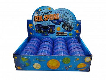 Resorte Galaxia en Caja Exhibidora x12